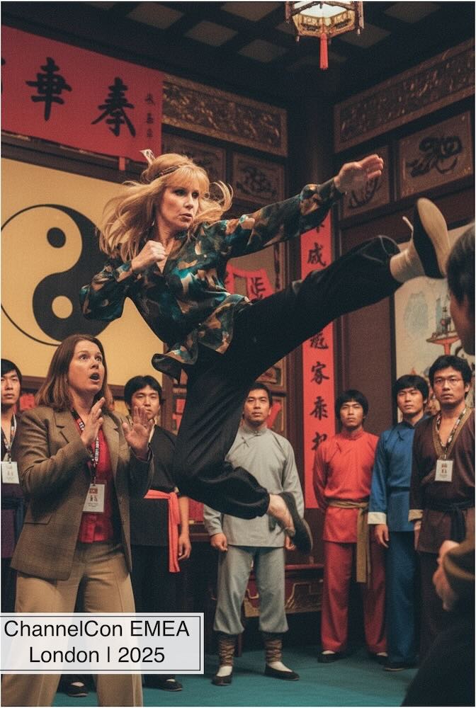 Multiple Guests in a Karate Dojo